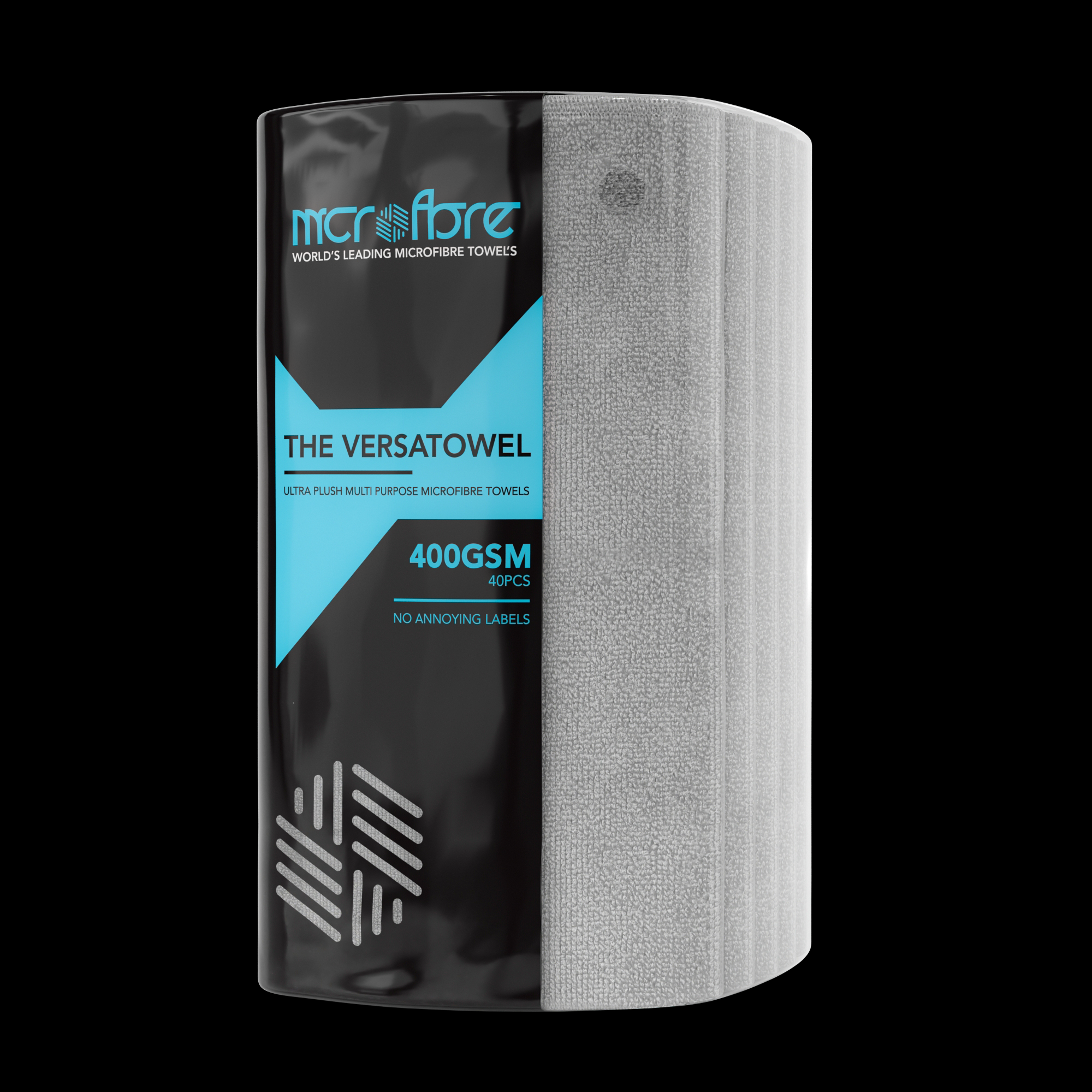 Image of Grey Microfibre Cloths