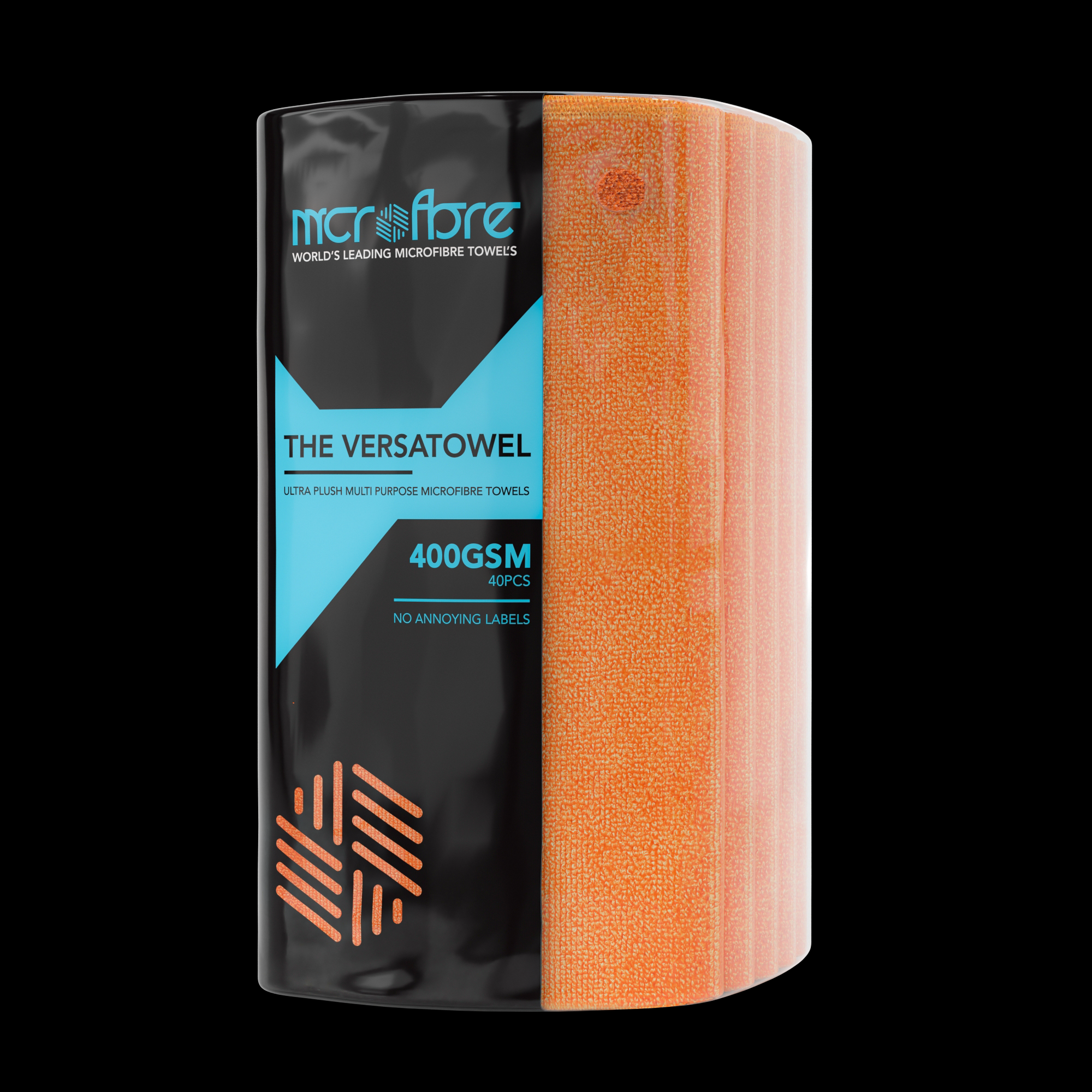 Image of Orange Microfibre Cloths