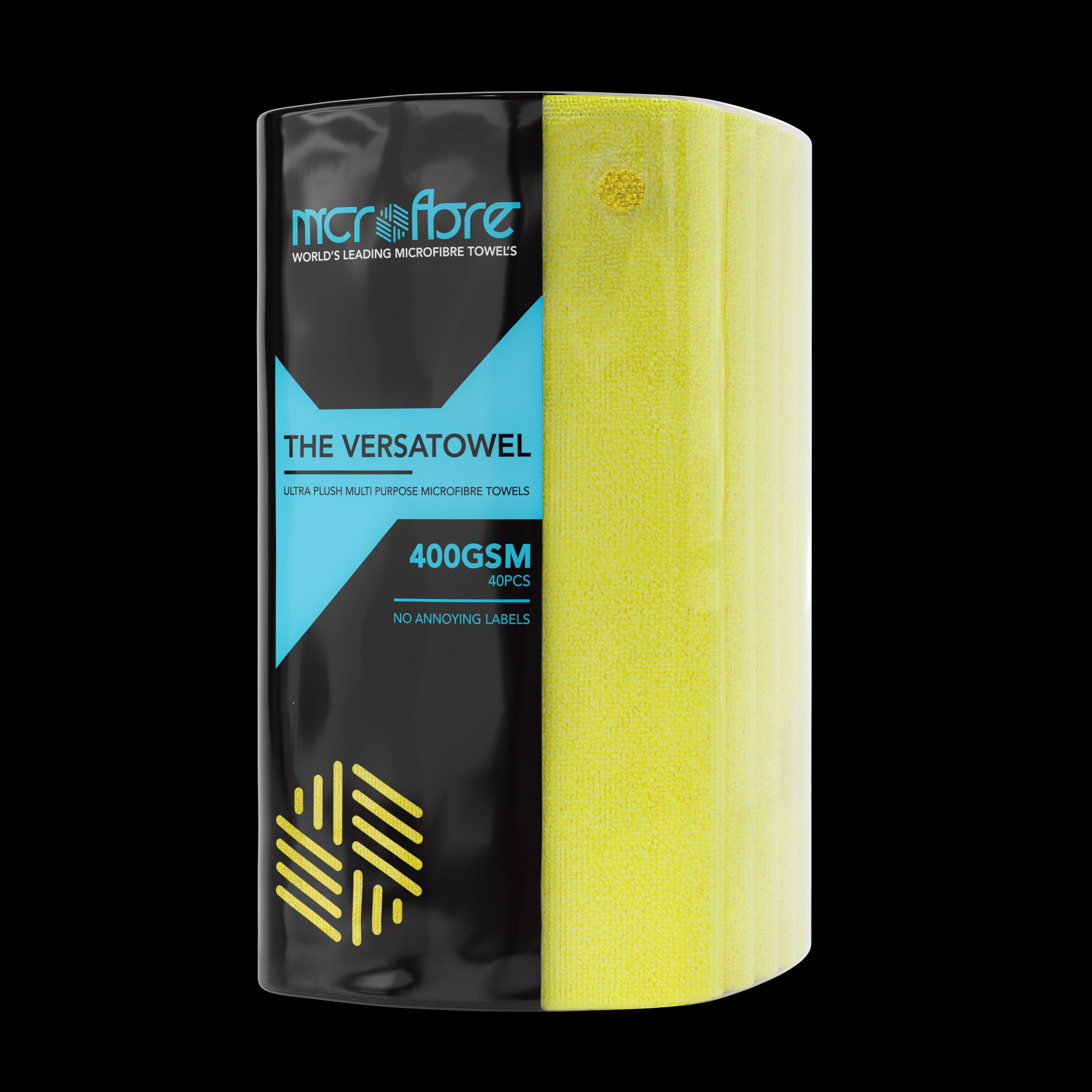 Image of Yellow Microfibre Cloths