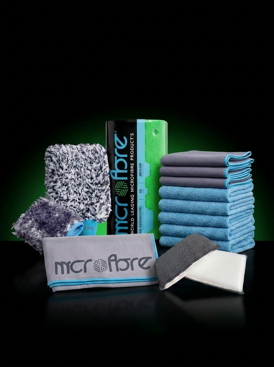 Microfibre cloth and accessories